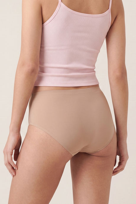 Zivame Medium Rise Full Coverage No Visible Panty Line Hipster (Pack of 3) - Multicolor — image 3